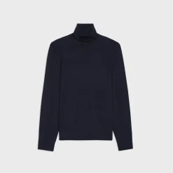 Theory Turtleneck Sweater In Regal Wool-Men Sweaters + Cardigans