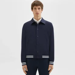 Theory Varsity Jacket In Neoteric-Men Outerwear