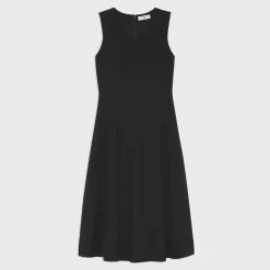 Theory Wool-Viscose Tank Dress-Women Dresses