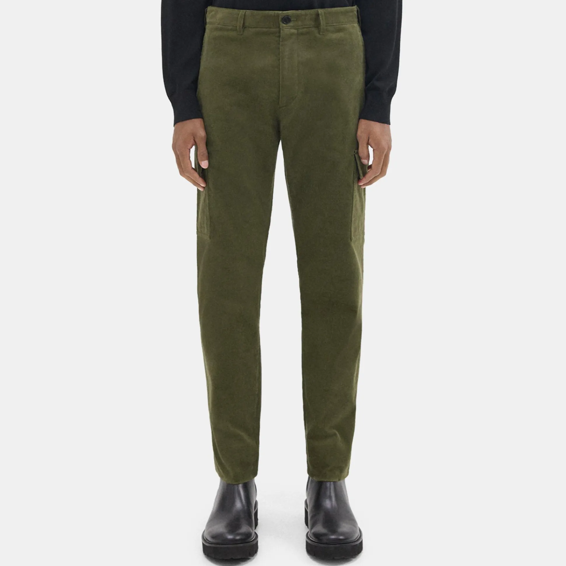 Theory Zaine Cargo Pant In Stretch Corduroy-Men Pants
