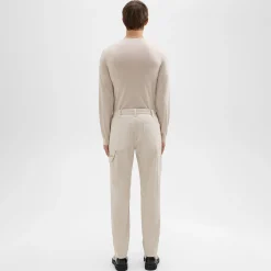 Theory Zaine Carpenter Pant In Stretch Cotton Canvas-Men Pants