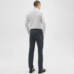 Theory Zaine Pant In Herringbone Precision Ponte-Men Suits|Pants