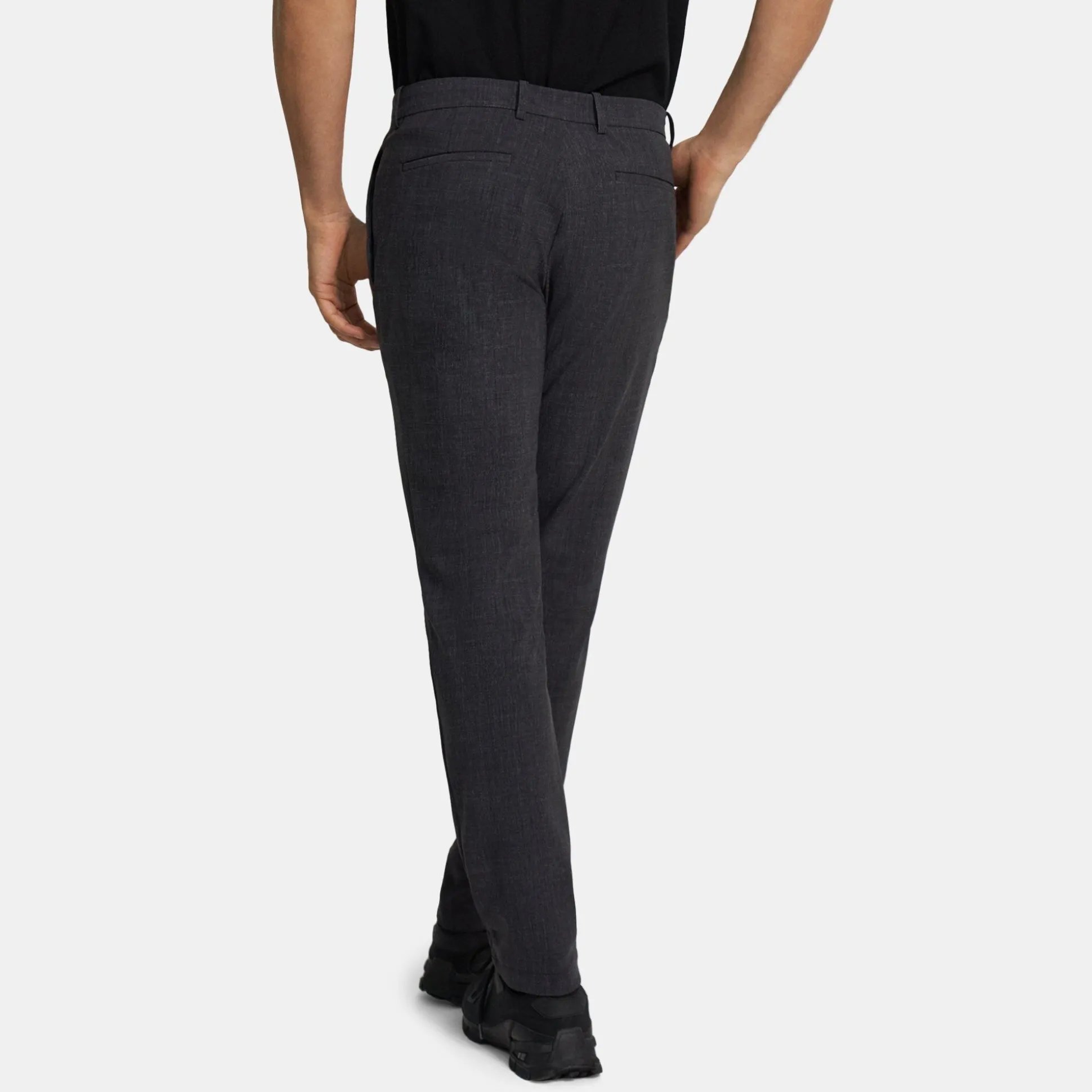 Theory Zaine Pant In Printed Precision Ponte-Men Suits|Pants