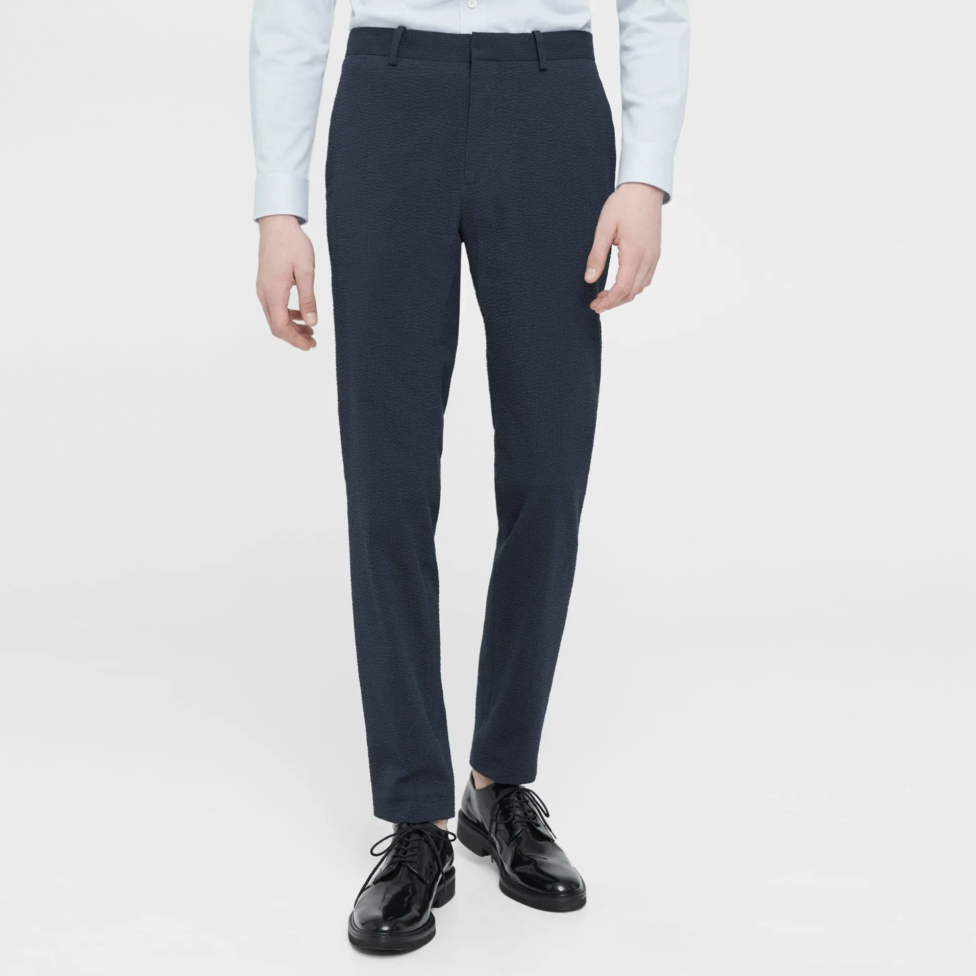 Theory Zaine Pant In Seersucker-Men Suits|Pants