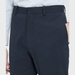 Theory Zaine Pant In Seersucker-Men Suits|Pants