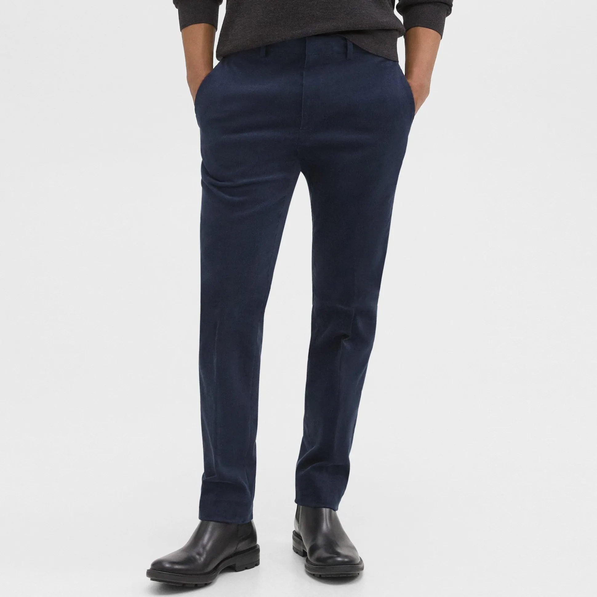 Theory Zaine Pant In Stretch Corduroy-Men Suits|Pants
