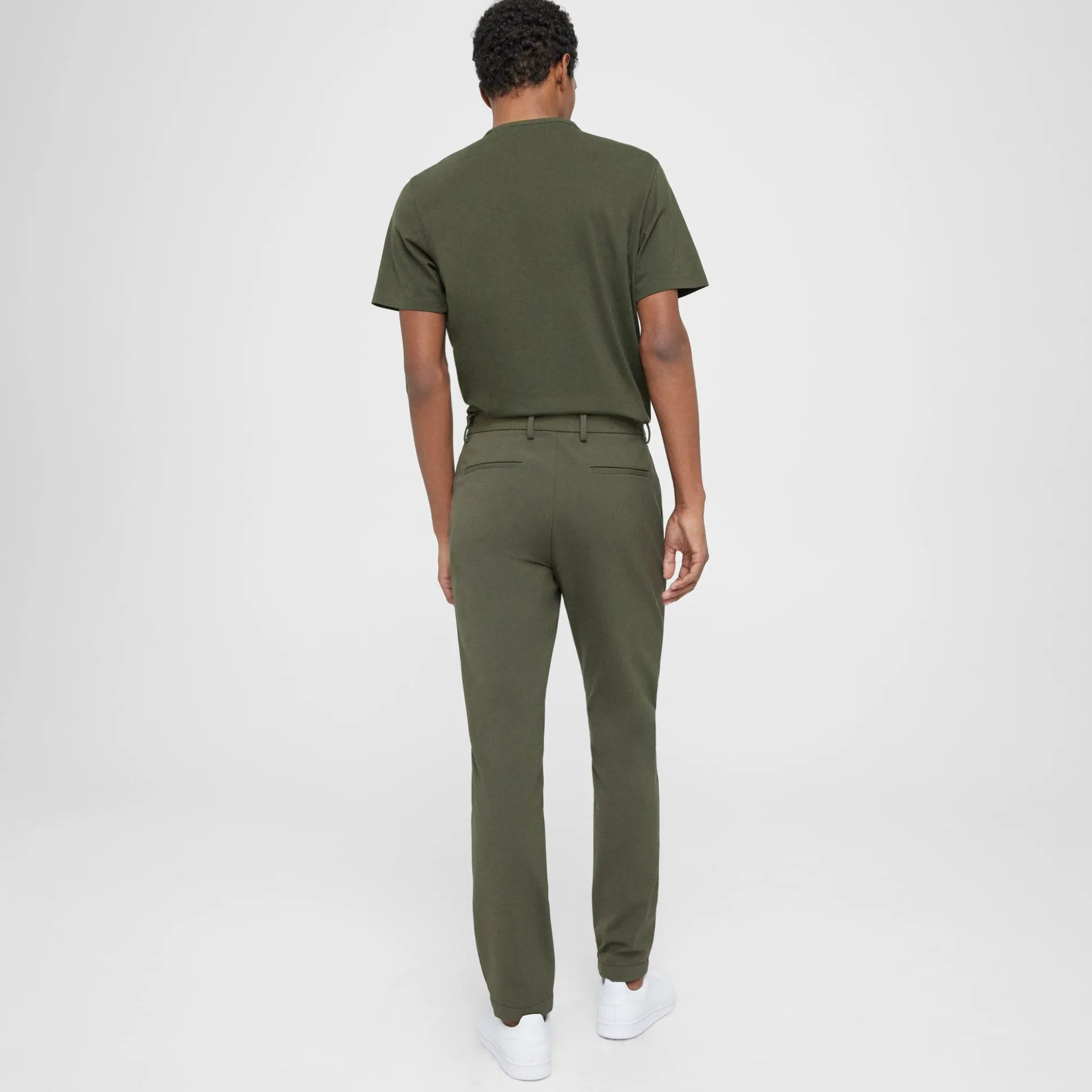 Theory Zaine Pant In Stretch Cotton-Men Pants